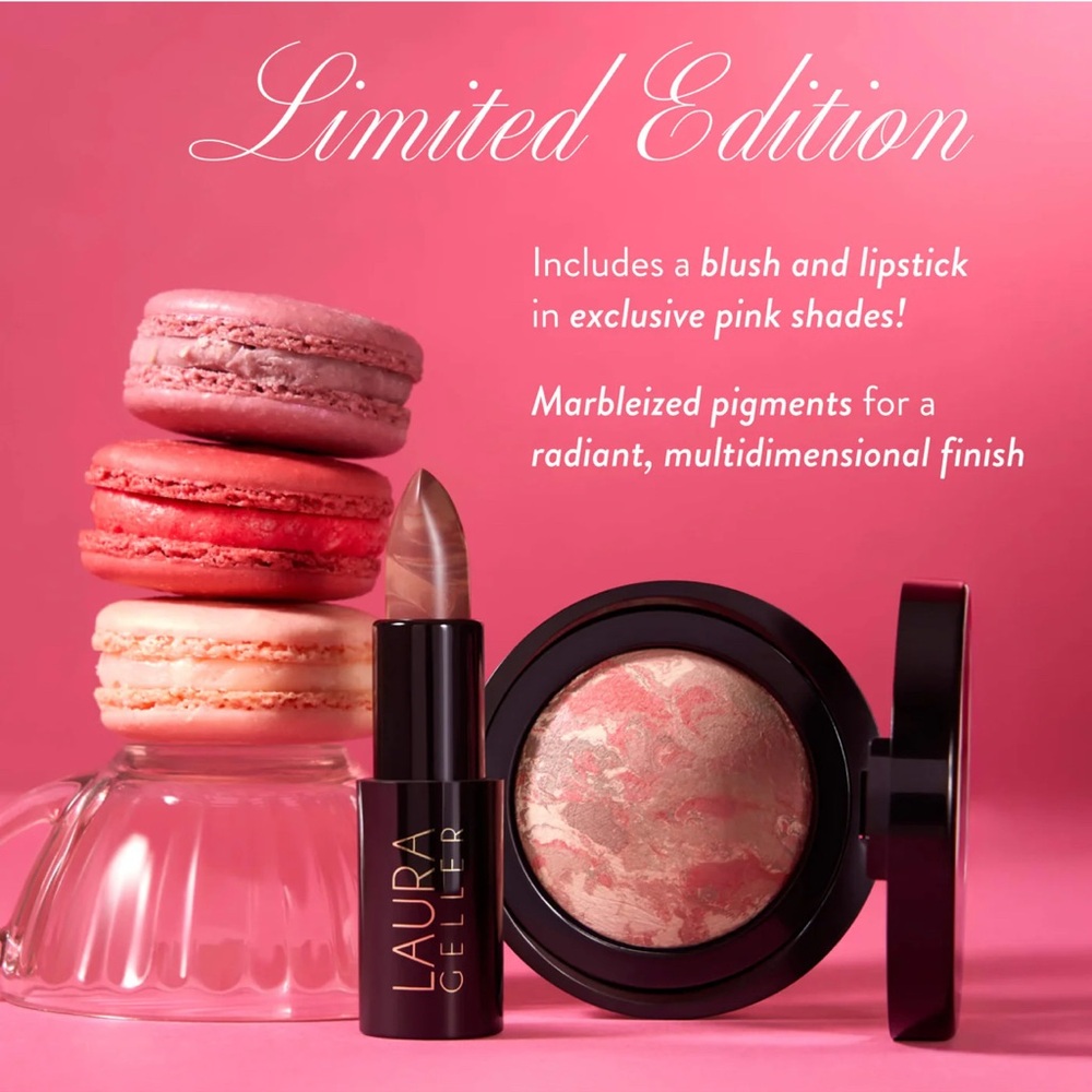 Laura Geller Limited Edition It’s a Pink Thing Blush & Lipstick Set